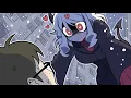 Helltaker fan comic Modeus Christmas