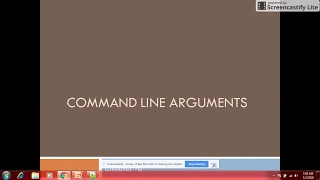 Chapter 6 - command line arguments in python
