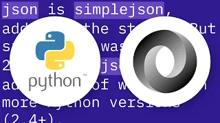 What are the differences between json and simplejson Python modules