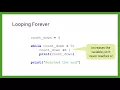 While Loops