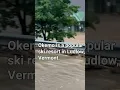 Popular ski resort BLOCKED by raging flood waters and debris in Vermont