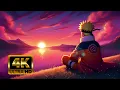 Naruto Sunset View 4K Wallpaper Peaceful Landscape For PC