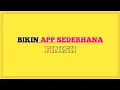 FINISH tutorial javascript di android dengan aplikasi acode 10