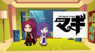 Kouen S Son And Sinbad S Daughter React To Magi Legendofrenkouyo Magi 炼红尤传 魔奇少年 