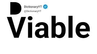 Viable Synonyms Thesaurus Similar Words