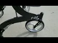 Drive medical GV974BKT euro style Rollator Walker 300 pounds