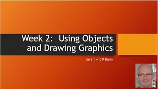 Java1-02 Using Objects and Drawing Graphics - Demo1