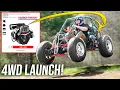 We Installed a Predator 670 V Twin on Our 4WD Go Kart from Temu