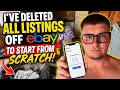 DELETING All My eBay Stock And Starting Again From Scratch