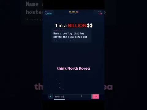 1 IN A BILLION