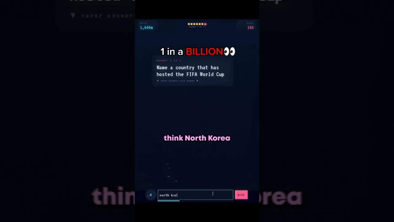1 IN A BILLION