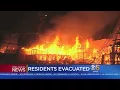 CONCORD FIRE Two injured more than100 evacuated by massive fire in Concord