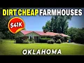 10 Dirt-Cheap Farmhouses in Oklahoma With Surprisingly Affordable Land You Can Still Buy