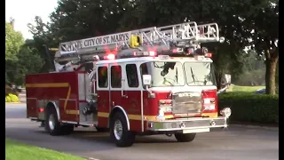 St Mary s Fire Department Quint 91 Responding