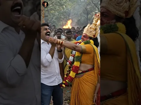 The man punished by goddess maha kaali #shorts #shortsfeed #short #ytshorts #tamil #tamilnews #viral