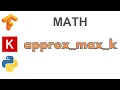 57 approx - max