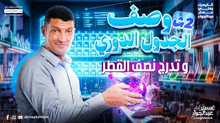 أسرار الجدول الدوري اللي محدش بيقولها وفهم تدر ج نصف القطر بسهولة 