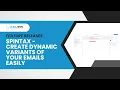 Spintax - Create Dynamic Variants of Your Emails Easily