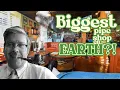 Low Country Pipe Cigar Smoking Pipes com storefront Pipe shopping with Retro Myrtle Beach Guy