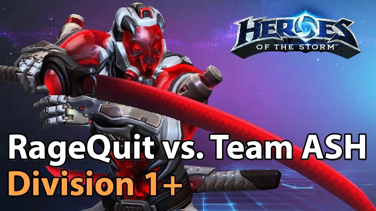 Team ASH vs. RageQuit Gaming - Heroes of the Storm Tournament