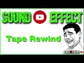 Download Lagu Sound Effect Youtuber + Download | Efek Suara Youtube - Tape Rewind | Suara Kaset