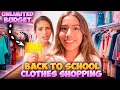 Download Lagu BACK TO SCHOOL CLOTHES SHOPPING *Unlimited Budget* 👜💸
