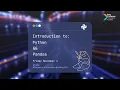 Python Pandas Workshop Fall 2022