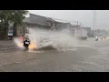 Download Lagu The biggest rainstorm in history in the village, extreme wind storm flooded all the village roads