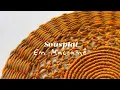 SOUSPLAT EM MACRAME TUTORIAL - por tatisimiano