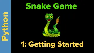 Python Game Programming Tutorial Snake Game Part 1