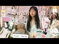 BUYING MY ENTIRE WISHLIST HUGE HAUL online shop with me sephora brandy meville skims