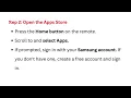 How To Download the Verizon App on a Samsung Smart TV - Install Sign In Guide