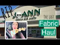 Joanns is CLOSING Shopping Clearance Haul