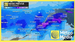 Up to 20 cm of snow and freezing rain these are the critical moments