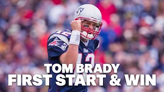Tom Brady s First Start Win With the 2001 New England Patriots