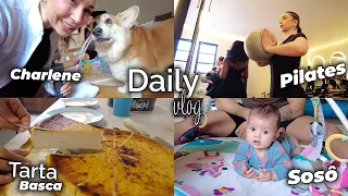 VLOG DE NOVIDADES: DIA DE PILATES E RECEITA DA TARTA BASCA DO THIAGO!
