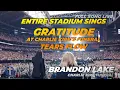 Download Lagu Brandon Lake’s Gratitude at Kirk Memorial: Whole Stadium Sings Holy