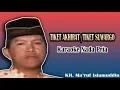 Tiket Akhirat (Tiket Suargo) - Karaoke Nada Pria VERSI JARANAN