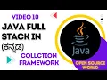 Collection Framework in Java Java Full Stack Course In Kannada OSW 10