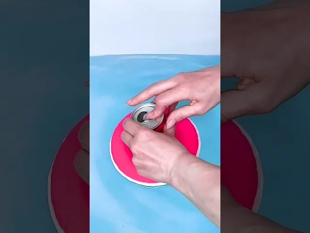 Pool Floaty for Drinks, This Summer Must-Have, Floating Donut for Beer and Cans video thumbnail