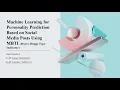 Final Project Machine Learning for Personality Prediction Based on Social Media Posts Using MBTI
