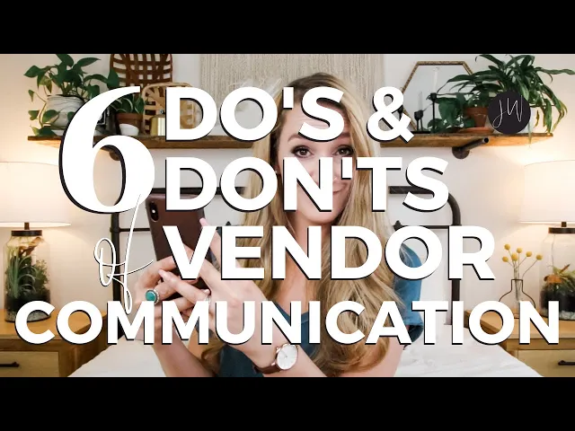 Download MP3 6 DO'S & DON'TS: Vendor Communication
