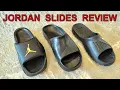 JORDAN Slides Showdown Franchise vs Post Super Fly Throwback Review - Which Slide Is the Best