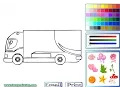 Semi Truck Coloring Pages For Kids - Semi Truck Coloring Pages