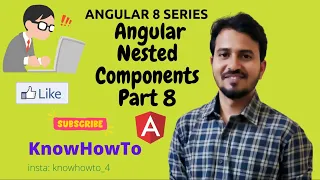 Angular 8 Tutorial - 8 What are Nested Components in Angular