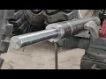Lagu how to make a hydraulic cylinder? hydraulic cylinder making on a lathe.( tornada hidrolik silindir)