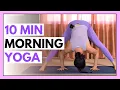 10 min Morning Yoga Stretch for an ENERGY BOOST