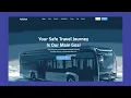 Create a Responsive Bus Booking Website using HTML and CSS Booking website using html css