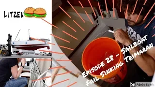 Sinking a Sailboat in Freezing Washington Waters (Ep.28 Sailing w/the Litzenbergers)