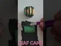 Polymer Clay Simple Leaf Cane
